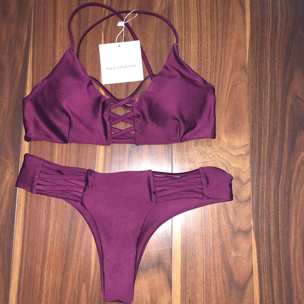 ZAFUL  Strappy Bikini set